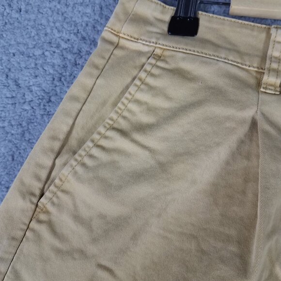 J. Crew Capeside Chino Shorts Women's 6 Pleated Preppy Khaki 5" Stretch Tan - Picture 4 of 11